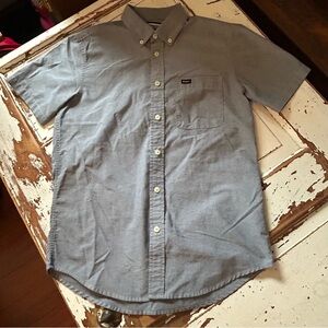 RVCA Slim XS Short Sleeve Casual Shirt